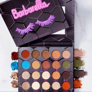BEEBEAUTY LONDON Barbarella Eyeshadow Palette 20 Matte Metallic Shade NEW in Box